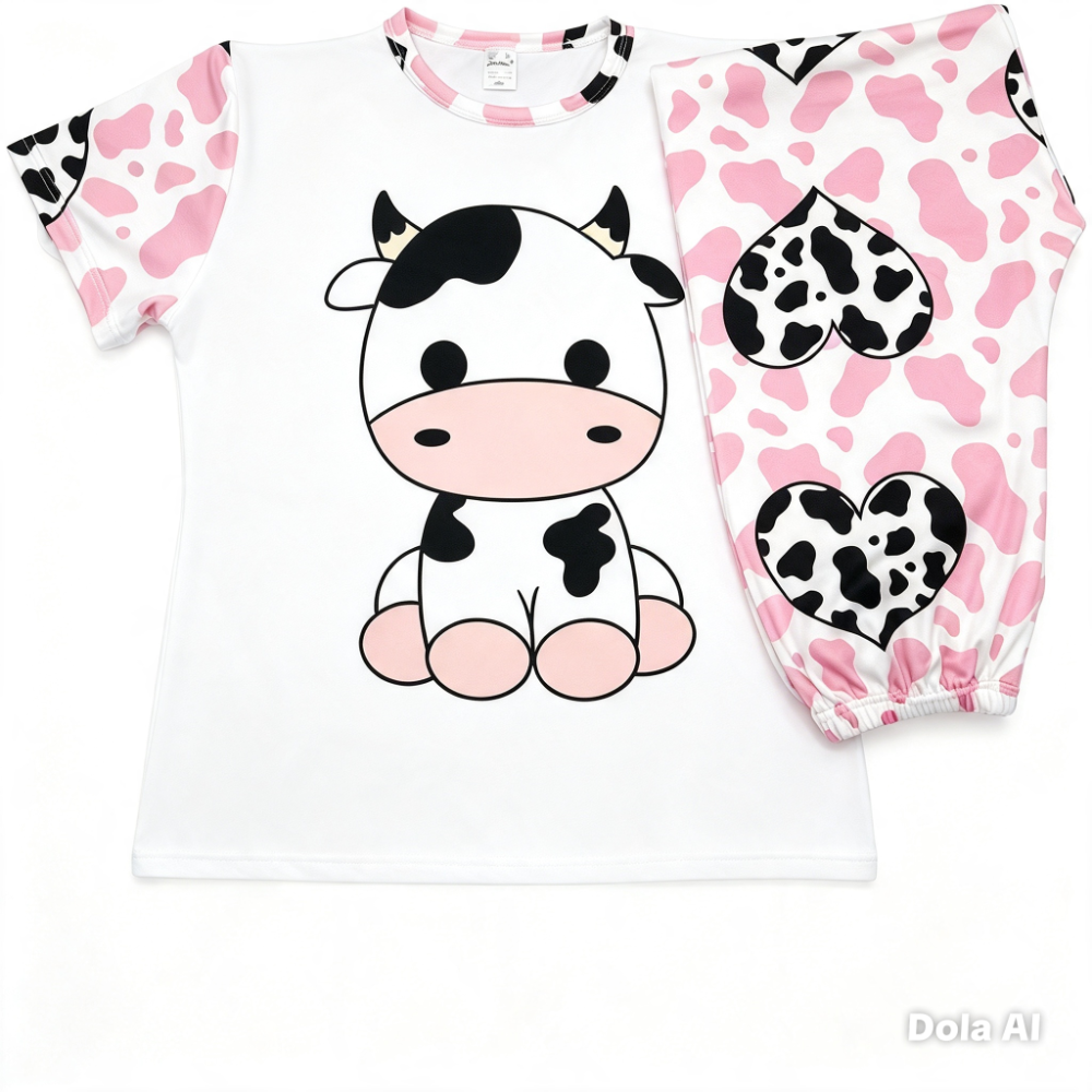 Pijama de dama Vaquitas