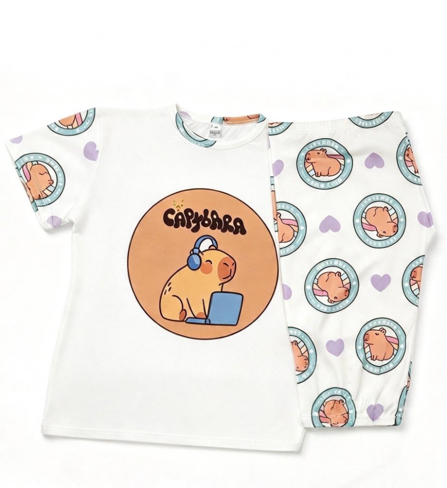 Pijama de dama Capibara