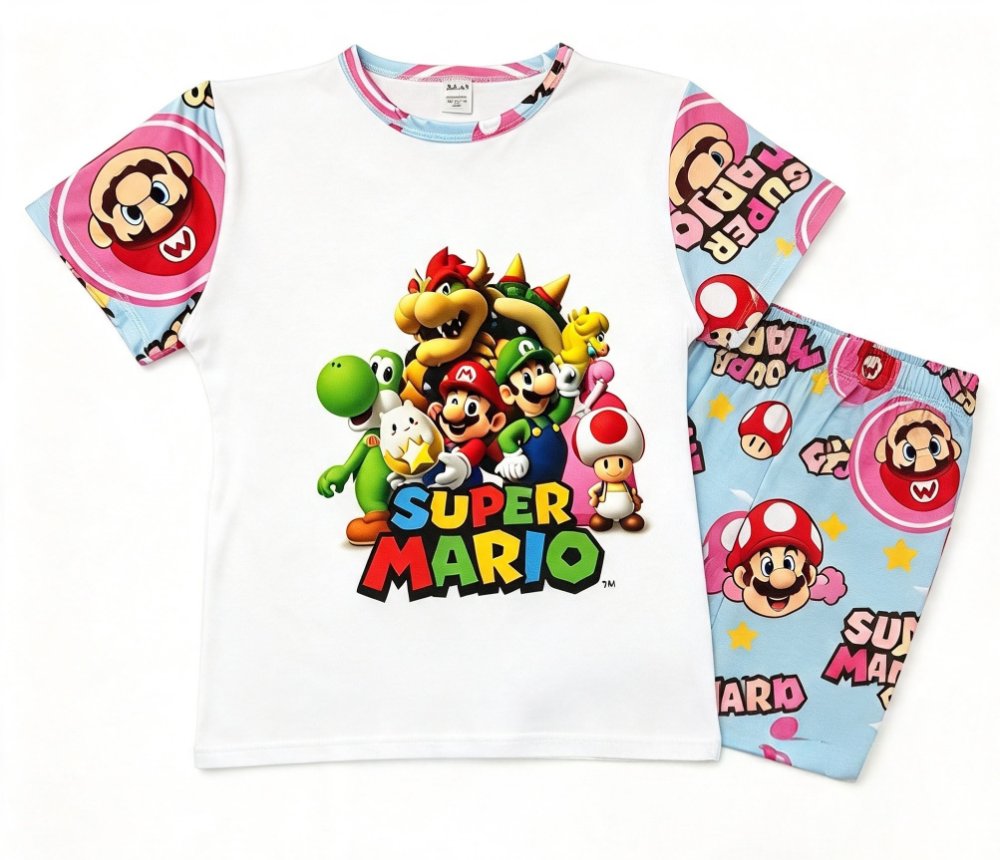 Pijama de dama Super Mario