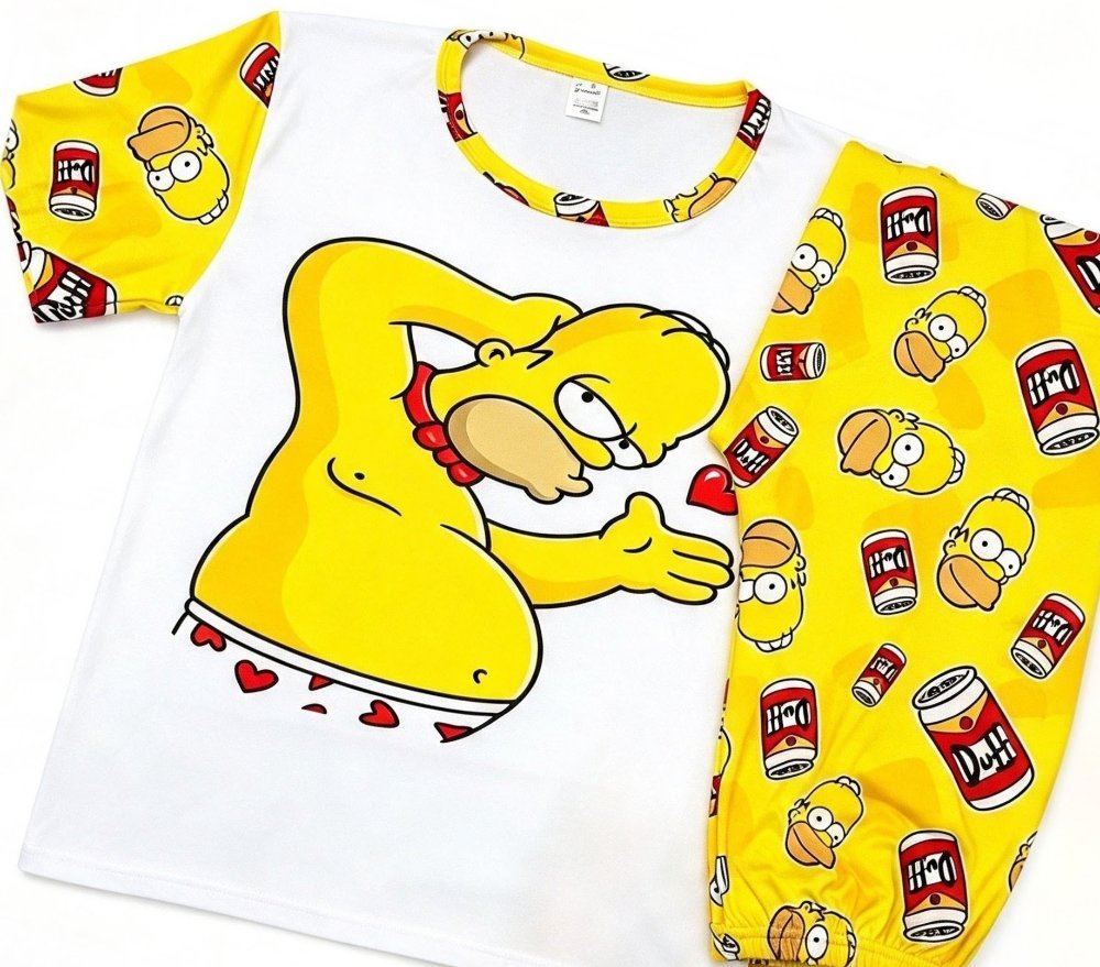 Pijama de hombre Homero