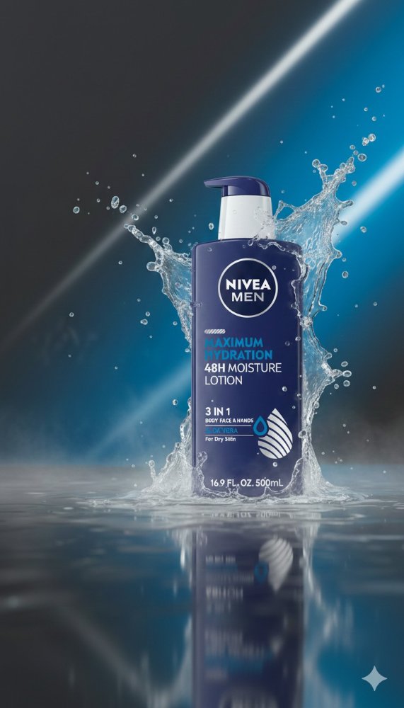 Losion Nivea Maxima Hidratacion Para Hombres