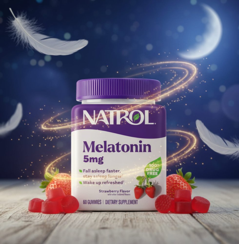 Melatonina de 5mg de 60 unidades