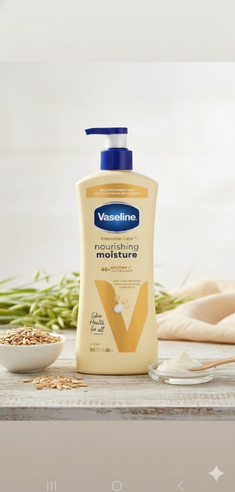 Crema Vaseline Hidratante De Avena