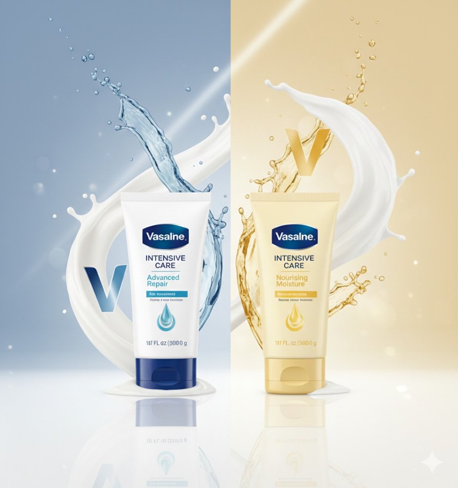Losion Vaseline de Mano con Avena o sin fragancia