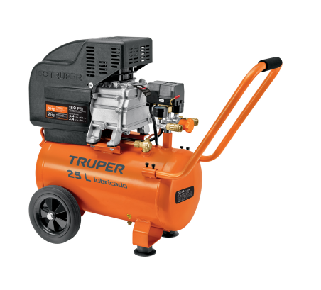 Compresor lubricado de aire, 25 L, 220 V/60 Hz 11836