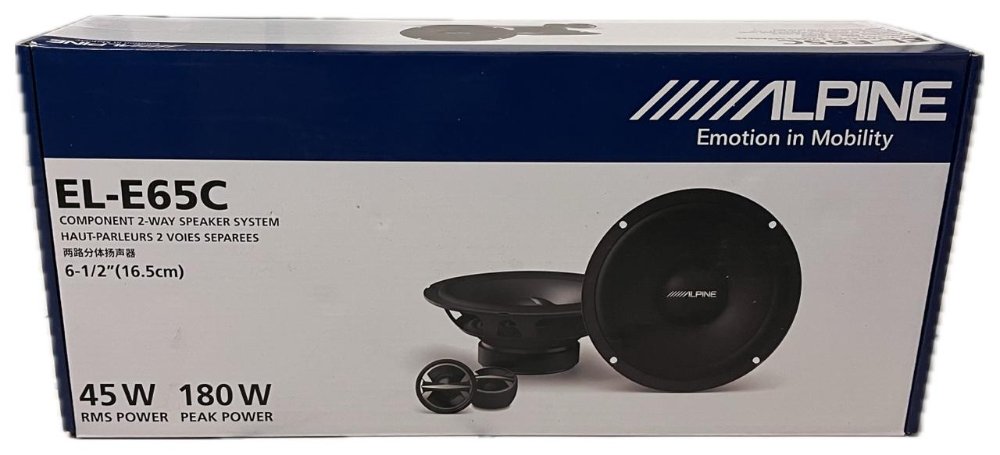 (M) 994COMPONENTE EL-E65C 6.5" 180W 2 VÍAS