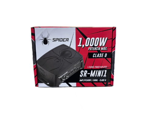 (M) 969AMPLIFICADOR SR-MINI1 1 CANAL CLASE D SPIDER