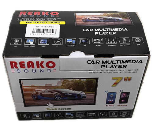 953PANTALLA TÁCTIL HD DE 7", REPRODUCTOR MP5, 1080P, RADIO, BLUETOOTH (BT), VISTA TRASERA, ENLACE TELEFÓNICO, ECUALIZADOR (EQ), USB Y CONTROL DE VOLANTE (SWC)