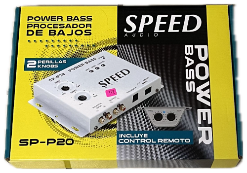 (M) 972PROCESADOR DE BAJOS SP-P20 DOS PERILLAS CONTROL REMOTO EXTERNO
