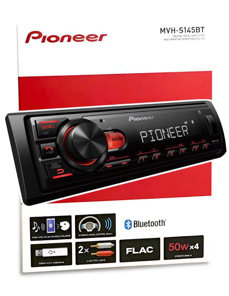 (M) 997ESTEREO MVH-S145BT DE 1 DIN 50WX4
