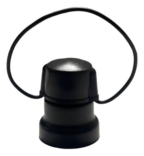 Porta lampara con chicote negro