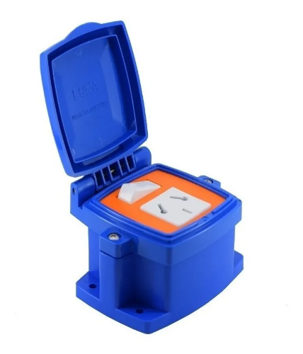 Caja capsulada Exterior punto y toma c-819 c-829