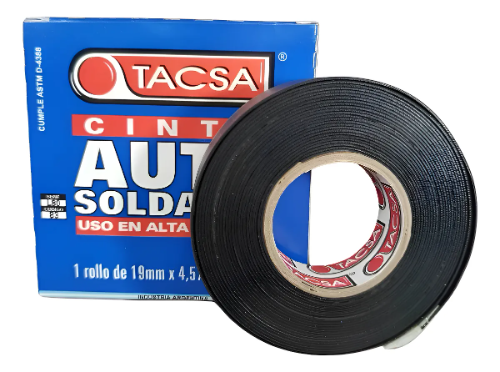 Cinta tacsa autosoldable 19mm x457m