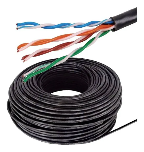 Cable utp cat5 4 pares exterior