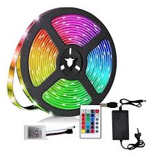 Kit tira led 5050 exterior rgb