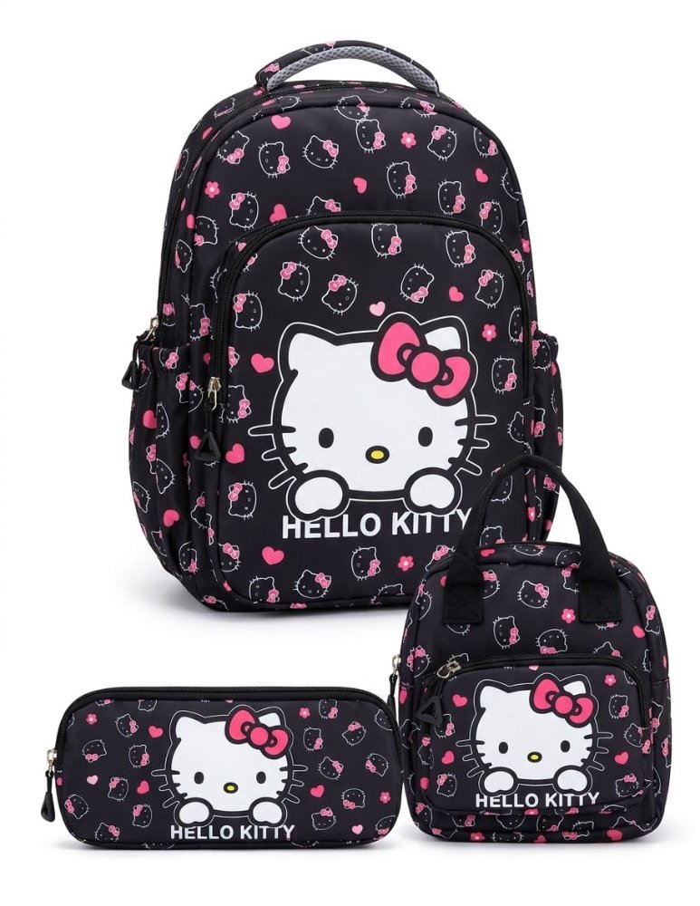 bolso hello kity negro