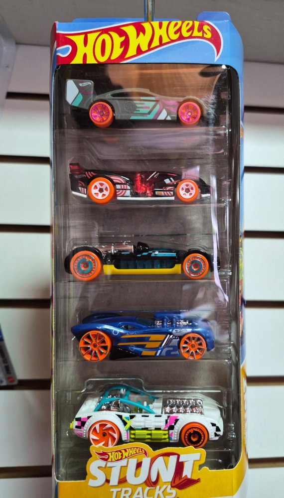 pack 5 autos hot wheels