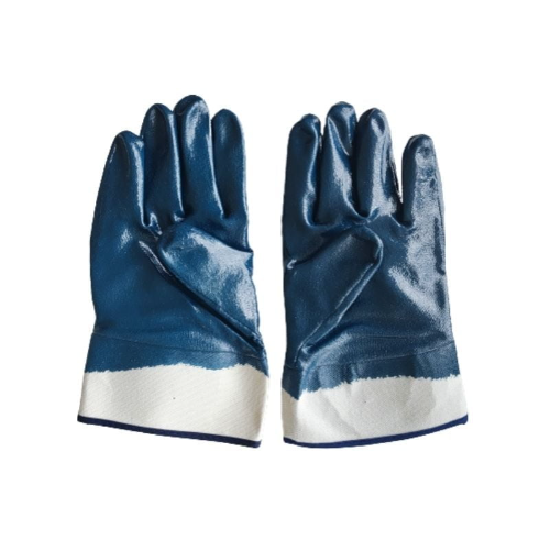 Guante Petrolero AZUL CUERO