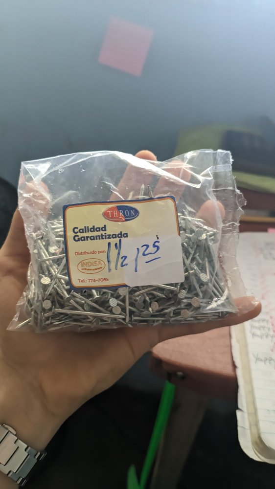 Clavos de 1.5" Galva