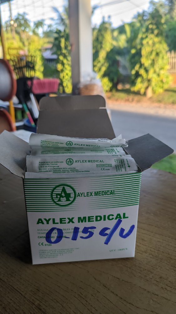 Agujas Desechables