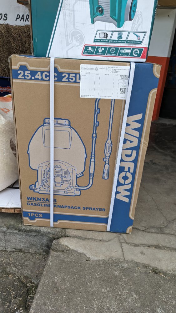 Fumigadora de espalda a motor