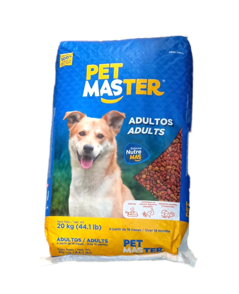 Saco de Alimento para Perros Adultos (44.1lb)