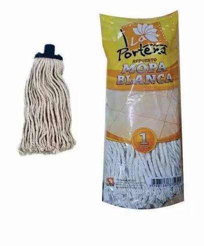Respuesto mopa blanca la porteña