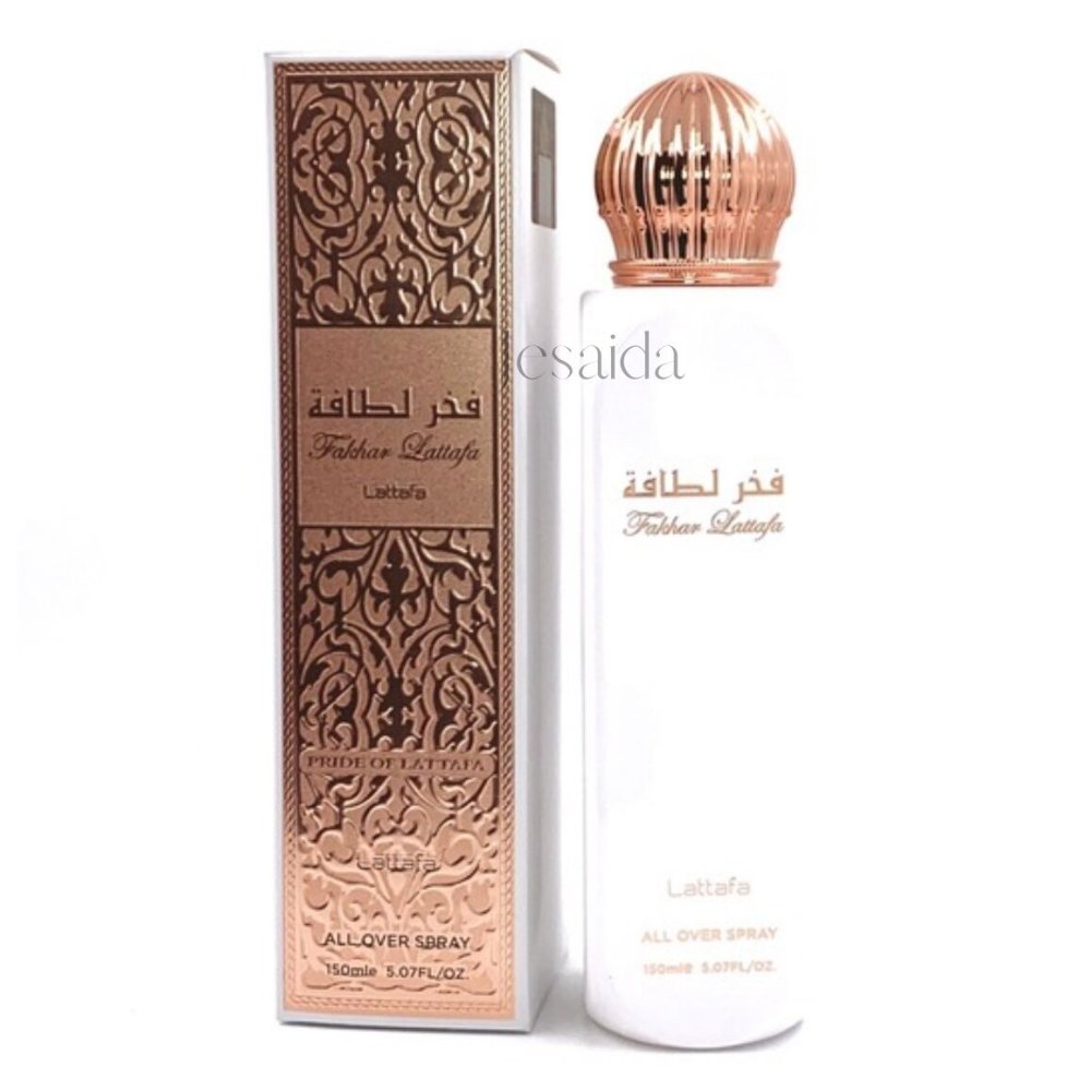Lattafa fakhar rose spray para todo el cuerpo 150ml