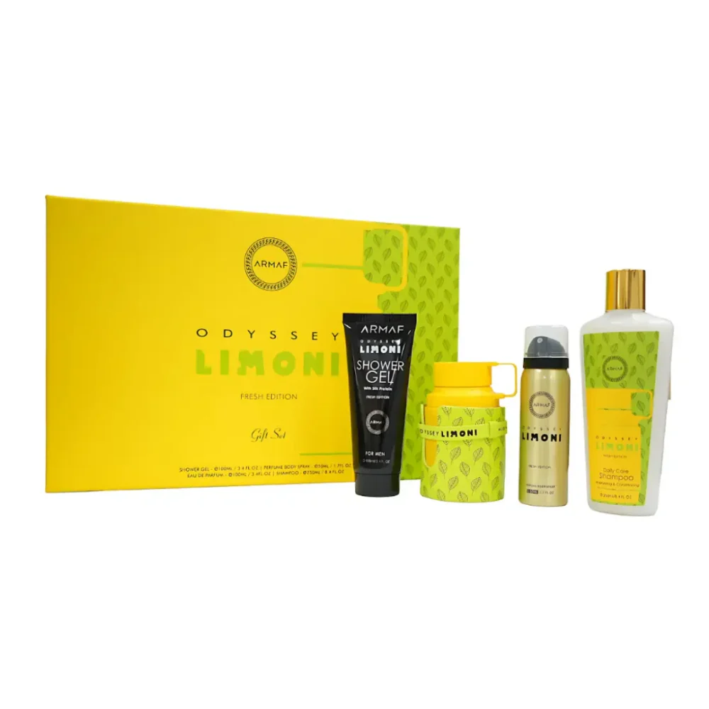 Set ARMAF ODYSSEY LIMONI 100ML SPR EDP HOMME + S/G 100ml + B/Spray 50ml