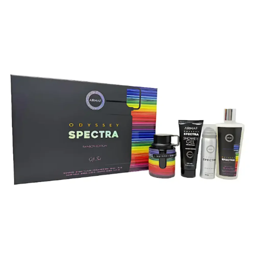 Set ARMAF ODYSSEY SPECTRA 100ML SPR EDP + BL 100ml + B/Spray 50ml + SHA