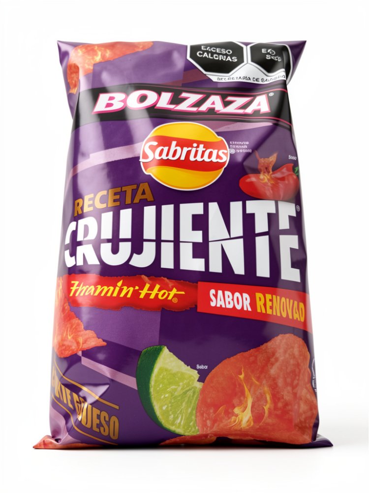Bolzaza  receta crujiente flamin hot