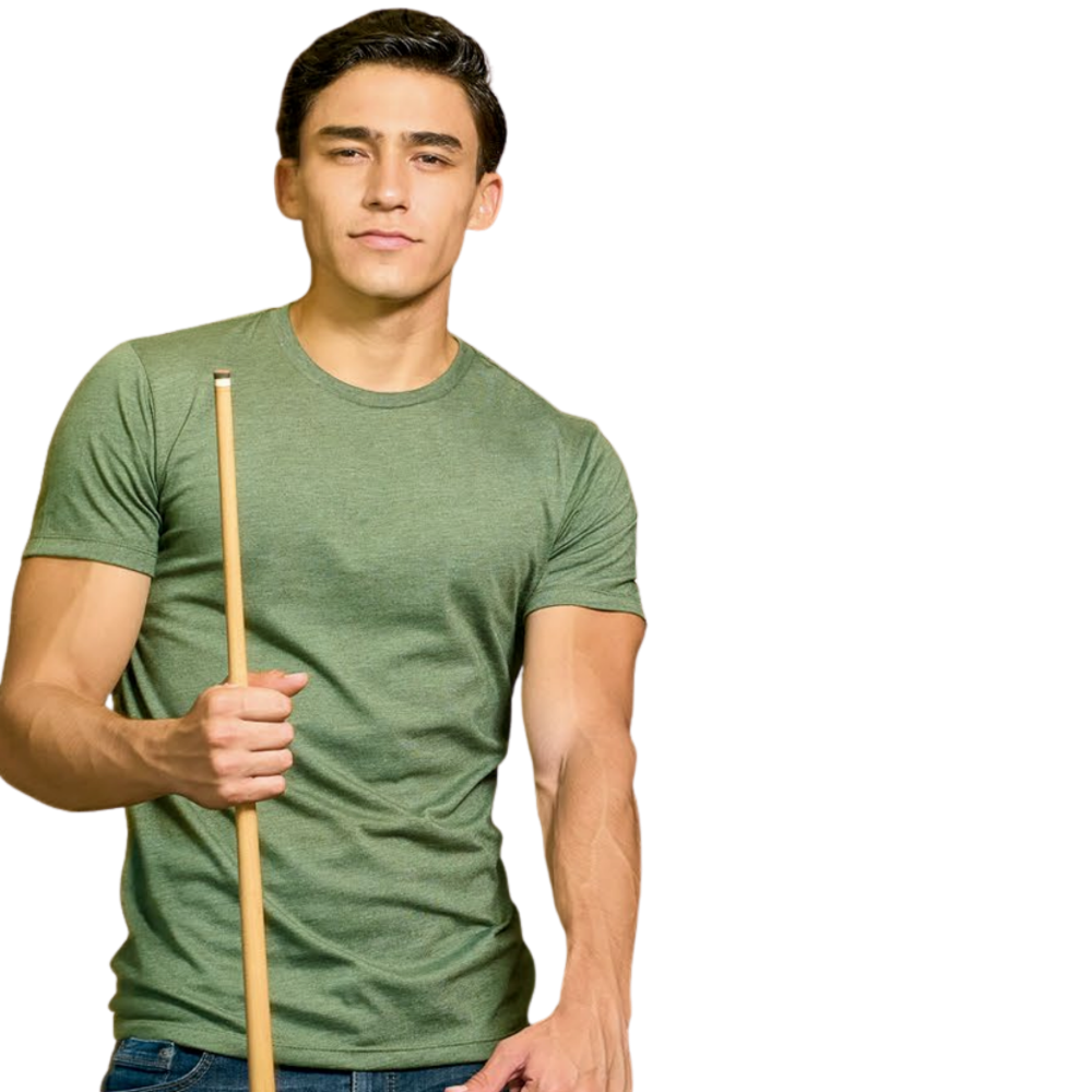 Playera cuello redondo premium para caballero
