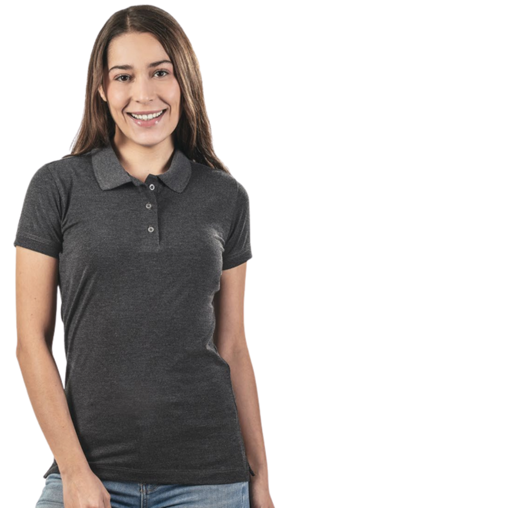 Playera polo V-Soft para dama