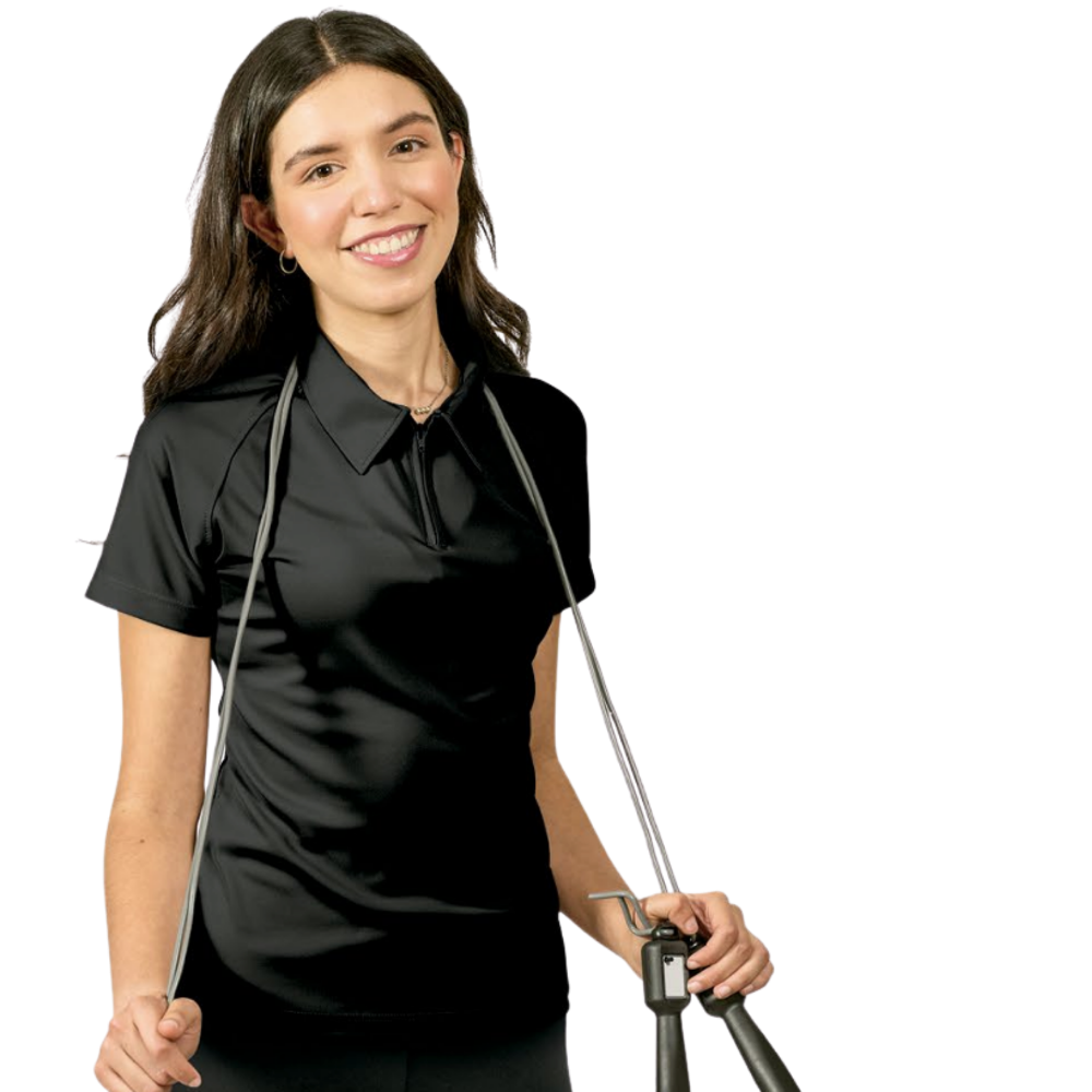 Playera polo dry wear para dama