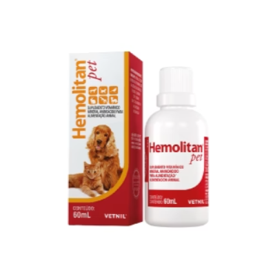 Suplemento Hemolitan para Perros y Gatos