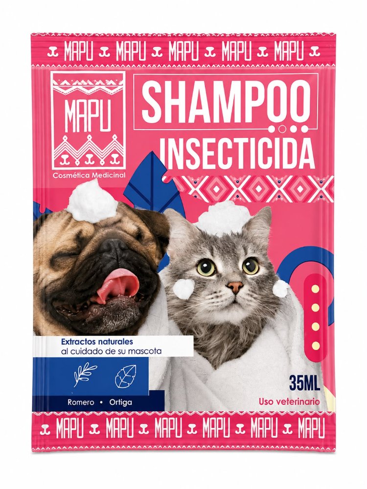 Shampoo para perros y gatos insectisida x 35 ml