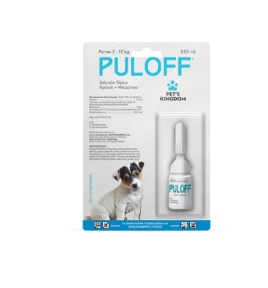Puloff Antipulgas Y Garrapatas 2-10k