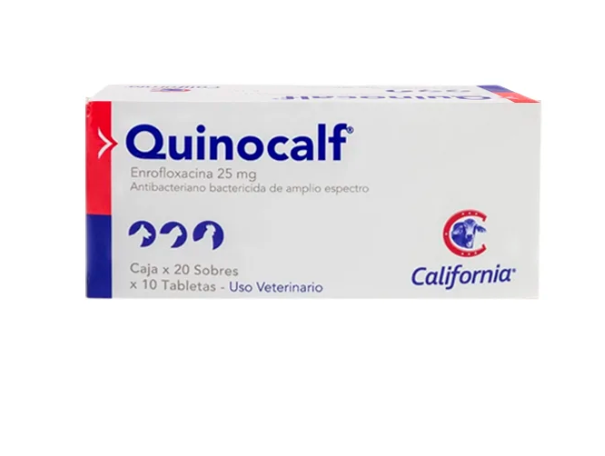Quinocalf 25 mg x 10