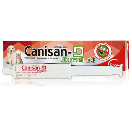 Canisan D Antihelmíntico para Perro y Gato 5ml
