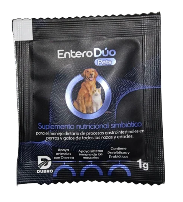 Entero Dúo Pets Suplemento nutricional Simbiótico Sobre 1g