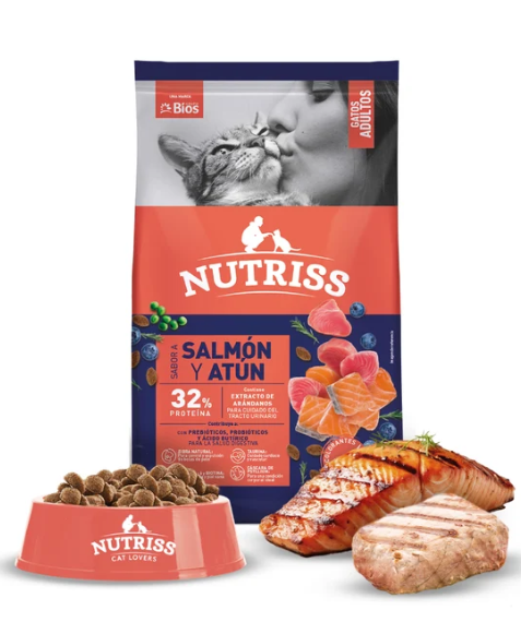 Nutriss salmón y atún 1k