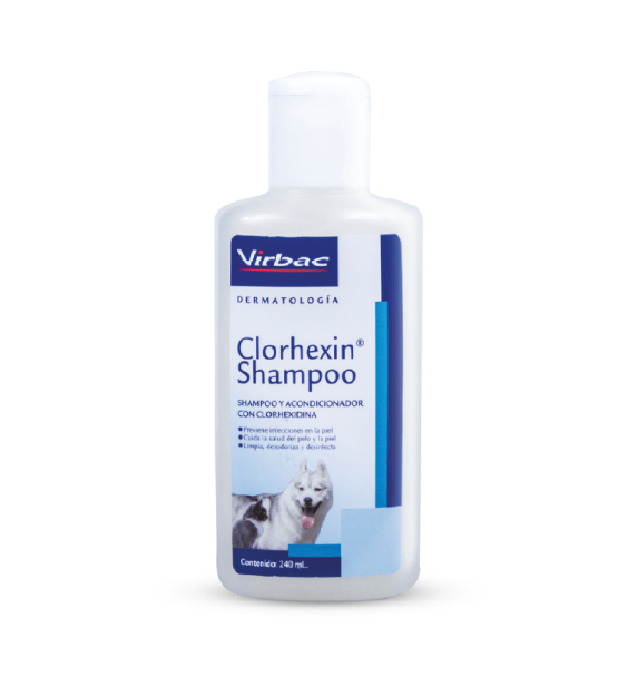 Clorhexidina shampoo x 240 ml