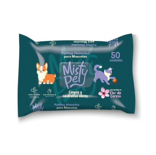 Pañitos húmedos Misty Pet