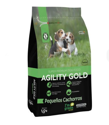 Agility gold pequeños cachorros