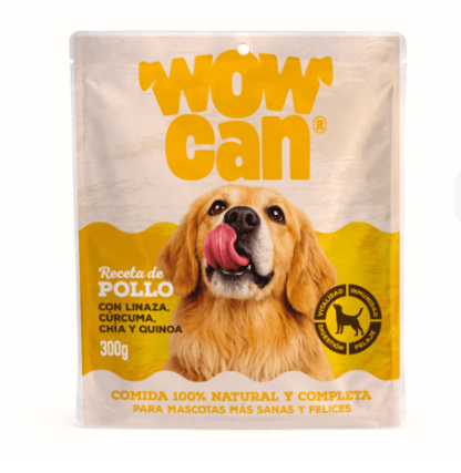 Wowcan pollo y ternera x 300g