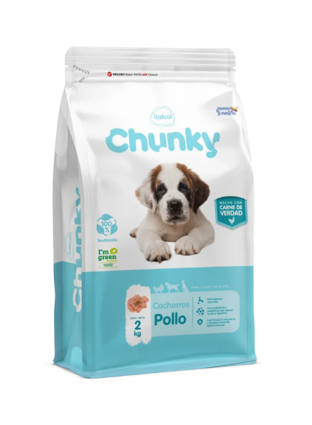 Chunky cachorro pollo