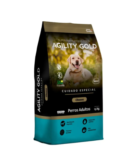 Agility gold adulto obeso 1,5k