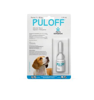 Puloff Antipulgas Y Garrapatas 11 - 20k