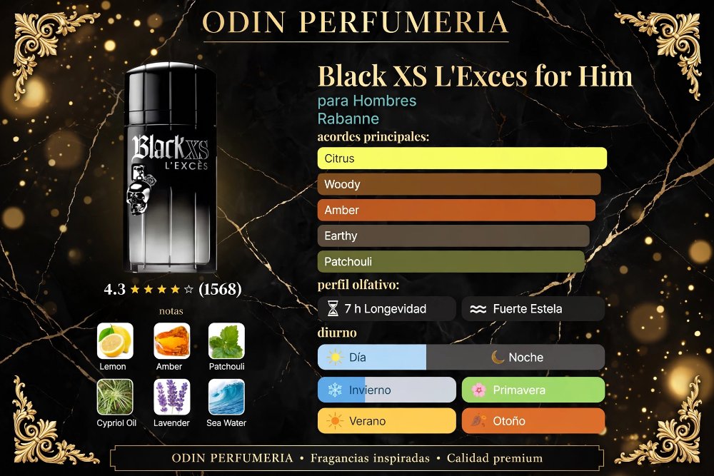 ESENCIA M BLACK XS EXCES