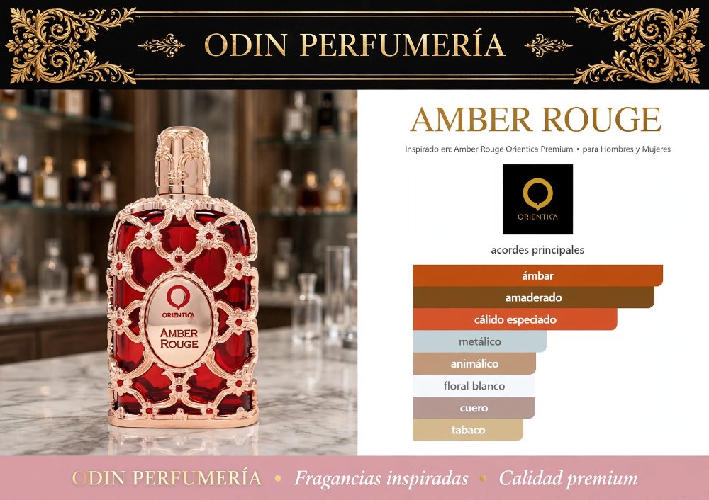 AMBER ROUGE DE ORIENTICA L